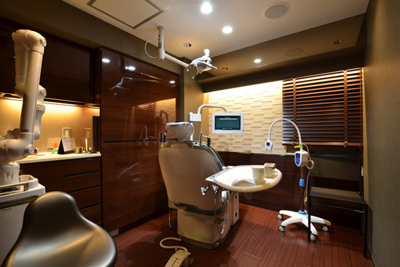 A private treatment room