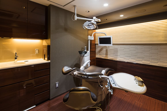 A private treatment room
